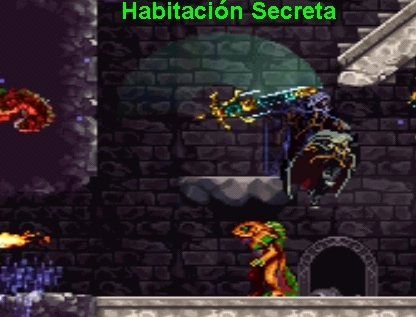 Habitaci�n Secreta Castlevania X PSX